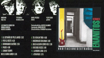 LOS ENANITOS VERDES - HABITACIONES EXTRAÑAS [1987]/ALBUM COMPLETO
