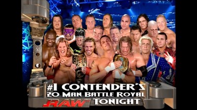 20-Man Battle Royal - #1 Contenders Match (Full Match)