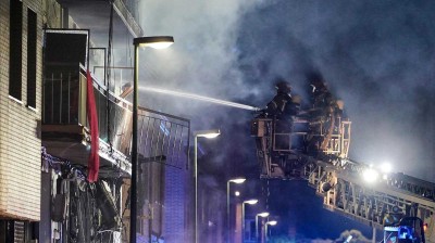 Explosión en un edificio de la calle Goya en Valladolid