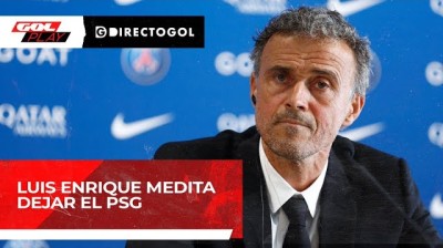 Luis Enrique planea abandonar el PSG