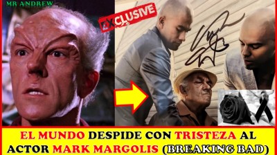 #LUTO, El mundo despide al actor de BREAKING BAD Mark Margolis Mister Andrew
