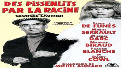 Des pissenlits par la racine - Louis de Funès  (1964).