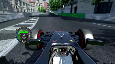 Subjetiva Fernando Alonso McLaren MP4-30 - Monaco