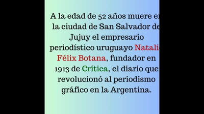 Efemérides del 7 de agosto: Celebridades nacidas en este día