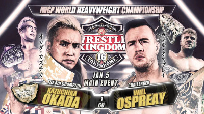 NJPW Wrestle Kingdom 16- Will Ospreay vs Kazuchika Okada