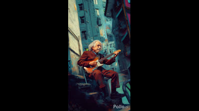 El Gran Einstein Guitar Seasson lead ..AI Videos_ Discover Free AI-generated Videos _ Pollo AI(5)