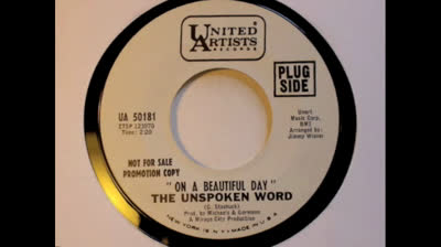 UNSPOKEN WORD (1967) - ON A BEAUTIFUL DAY