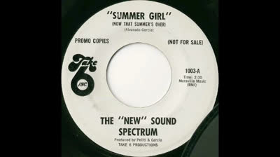 NEW SOUND SPECTRUM (1967) - Summer Girl (Now That Summer's Over)