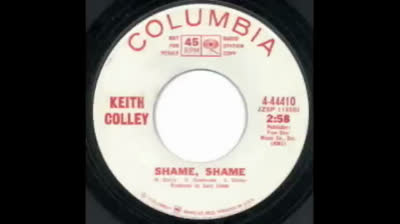 KEITH COLLEY (1967) - SHAME, SHAME