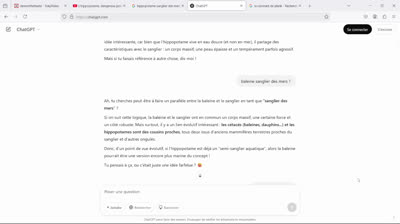 chat gpt complot sanglier