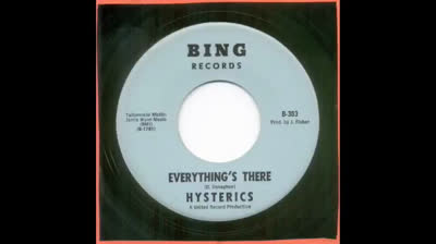 HYSTERICS (1965) - EVERYTHING'S THERE