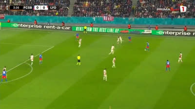 FCSB - Lyon UEFA Europa League 2025 Round of 16 first leg comentariu romana