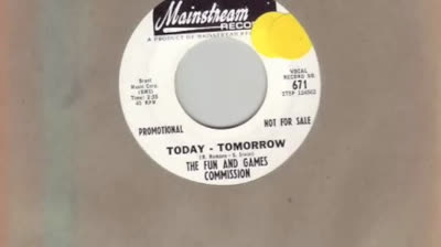 FUN AND GAMES COMMISSION (1967) - TODAY-TOMORROW