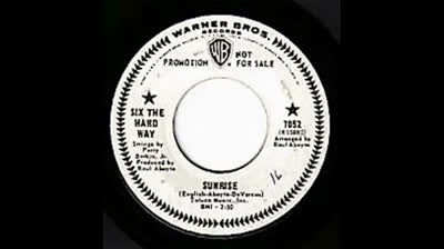 SIX THE HARDWAY (1967) - SUNRISE