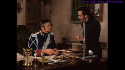 ZORRO SALVA UN AMICO #6 Zorro (1^ serie tv)