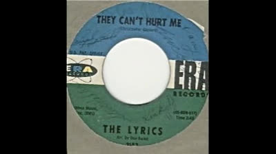 LYRICS (1966) - THEY CAN'T HURT ME
