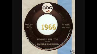 Sounds Unlimited (1966) - Nobody But You