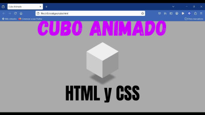 Parece magia, pero solo es CSS Animando un cubo en HTML y CSS - Web development