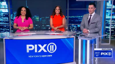 WPIX PIX11 News 10PM Weekend close - March 18, 2023 - New Look & Graphics