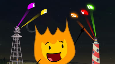 Airplanes in the Night Sky