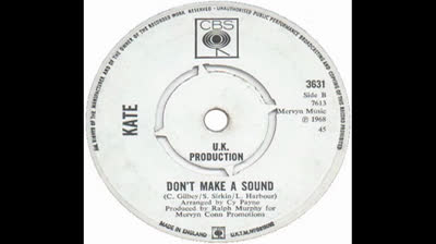 Kate (1968) - Don't Make A Sound