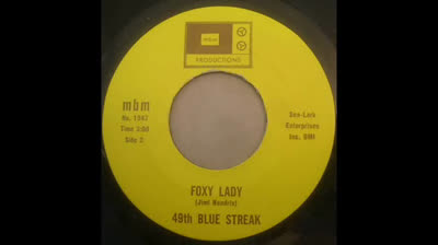 49th Blue Streak (1969) - Foxy Lady