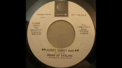 Sound Of Feeling (1969) - Hurdy Gurdy Man