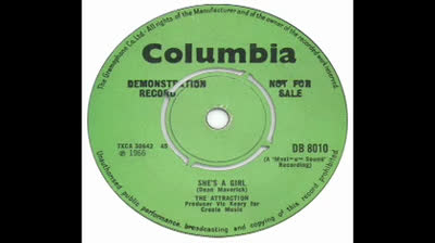 Attraction (1966) - She's A Girl